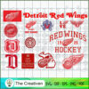 Detroit Red Wings Bundle SVG Cut File for Cricut & Silhouette