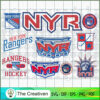 New York Rangers Bundle SVG Cut File for Cricut & Silhouette 2 New York Rangers copy