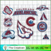 Colorado Avalanche Bundle SVG Cut File for Cricut & Silhouette