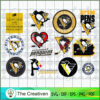 Pittsburgh Penguins Bundle SVG Cut File for Cricut & Silhouette