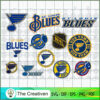St. Louis Blues Bundle SVG Cut File for Cricut & Silhouette