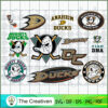 Anaheim Ducks Bundle SVG Cut File for Cricut & Silhouette 2 96 naheim ducks copy