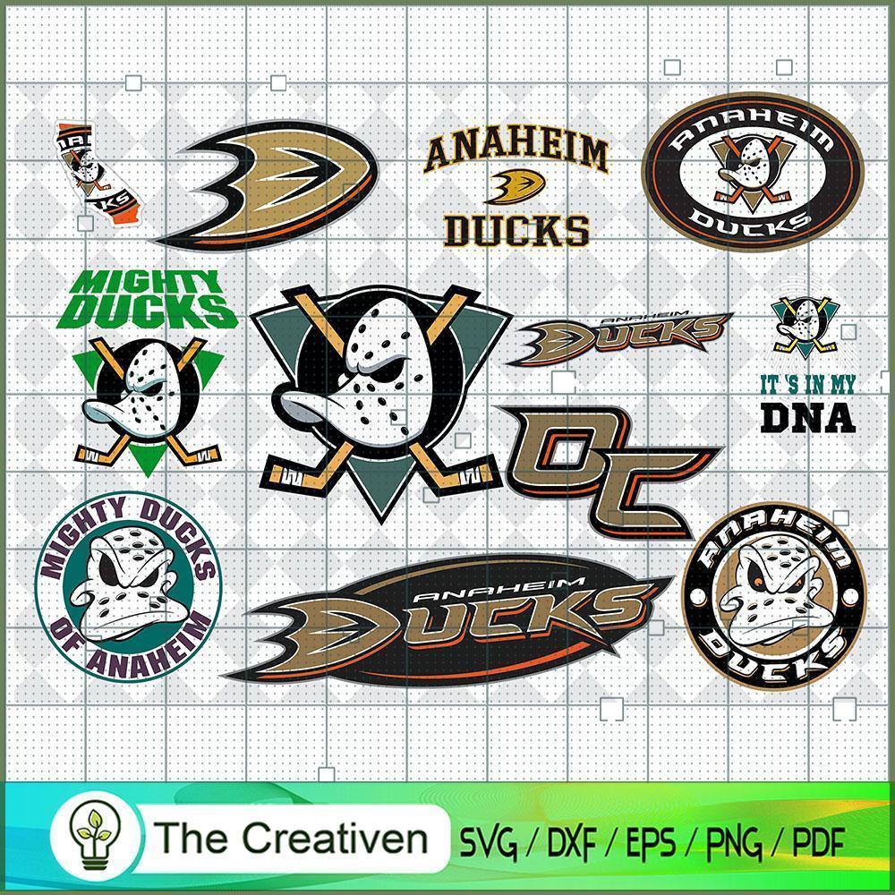 Anaheim Ducks Bundle SVG Cut File for Cricut & Silhouette 1 Anaheim Ducks Bundle SVG Cut File for Cricut & Silhouette