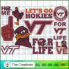 Let's Go Hokies Bundle SVG Cut File for Cricut & Silhouette 3 26 copy 33