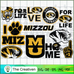 Mizzou Bundle SVG Cut File for Cricut & Silhouette