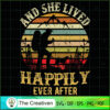 And She Lived Happily Ever After SVG Cut File for Cricut & Silhouette