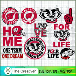 One Team One Dream Bundle SVG Cut File for Cricut & Silhouette