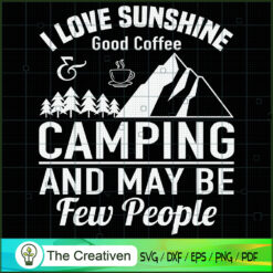 I Love Sunshine Good Coffee  SVG Cut File for Cricut