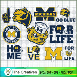 Michigan Bundle SVG Cut File for Cricut & Silhouette