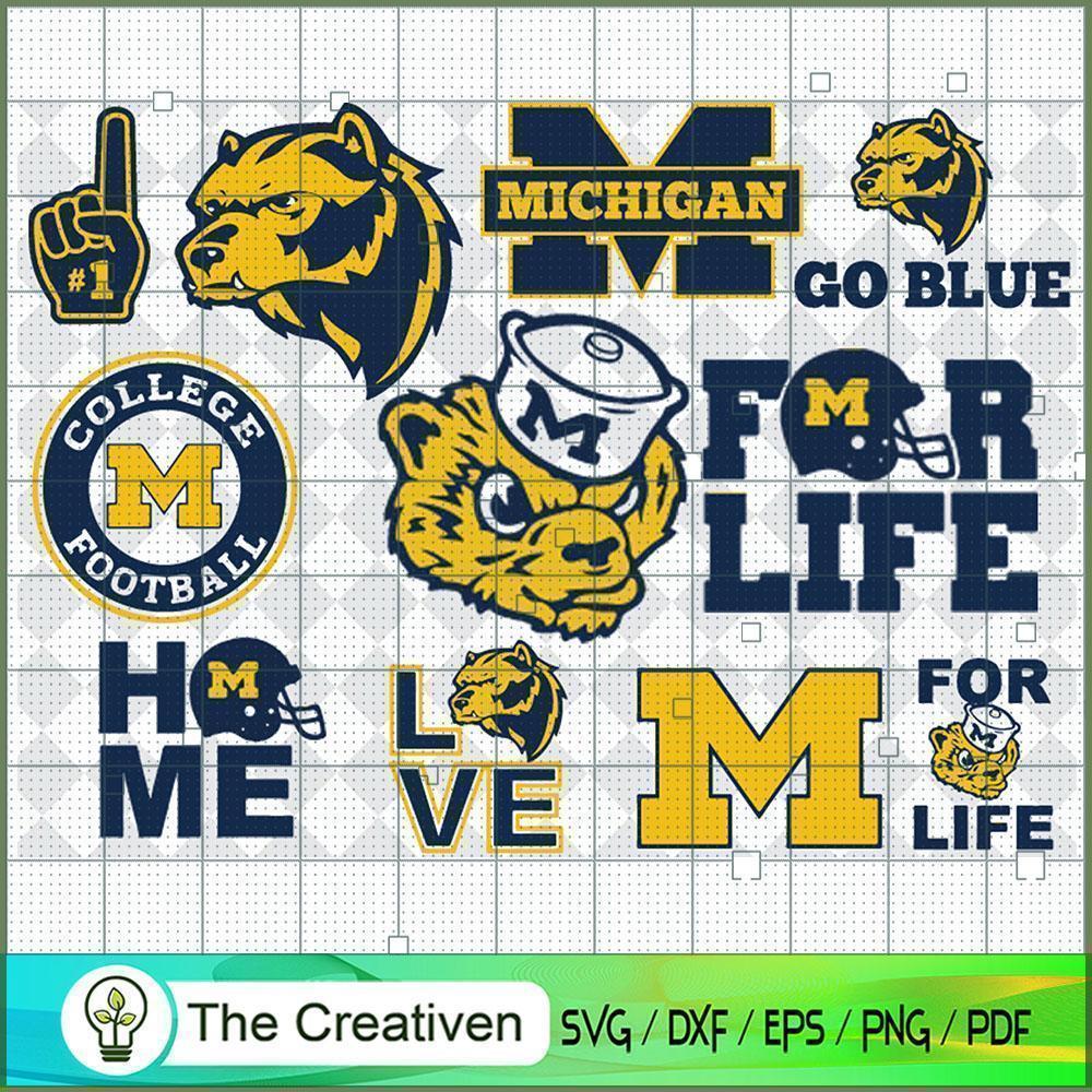 Michigan Bundle SVG Cut File for Cricut & Silhouette 1 Michigan Bundle SVG Cut File for Cricut & Silhouette