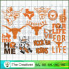 Texas Longhorns Bundle SVG Cut File for Cricut & Silhouette