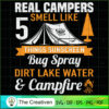Real Camper Smell Like 5 Things SVG Cut File for Cricut & Silhouette 3 63 copy 9