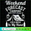 Weekend Forecast Camping wit SVG Cut File for Cricut