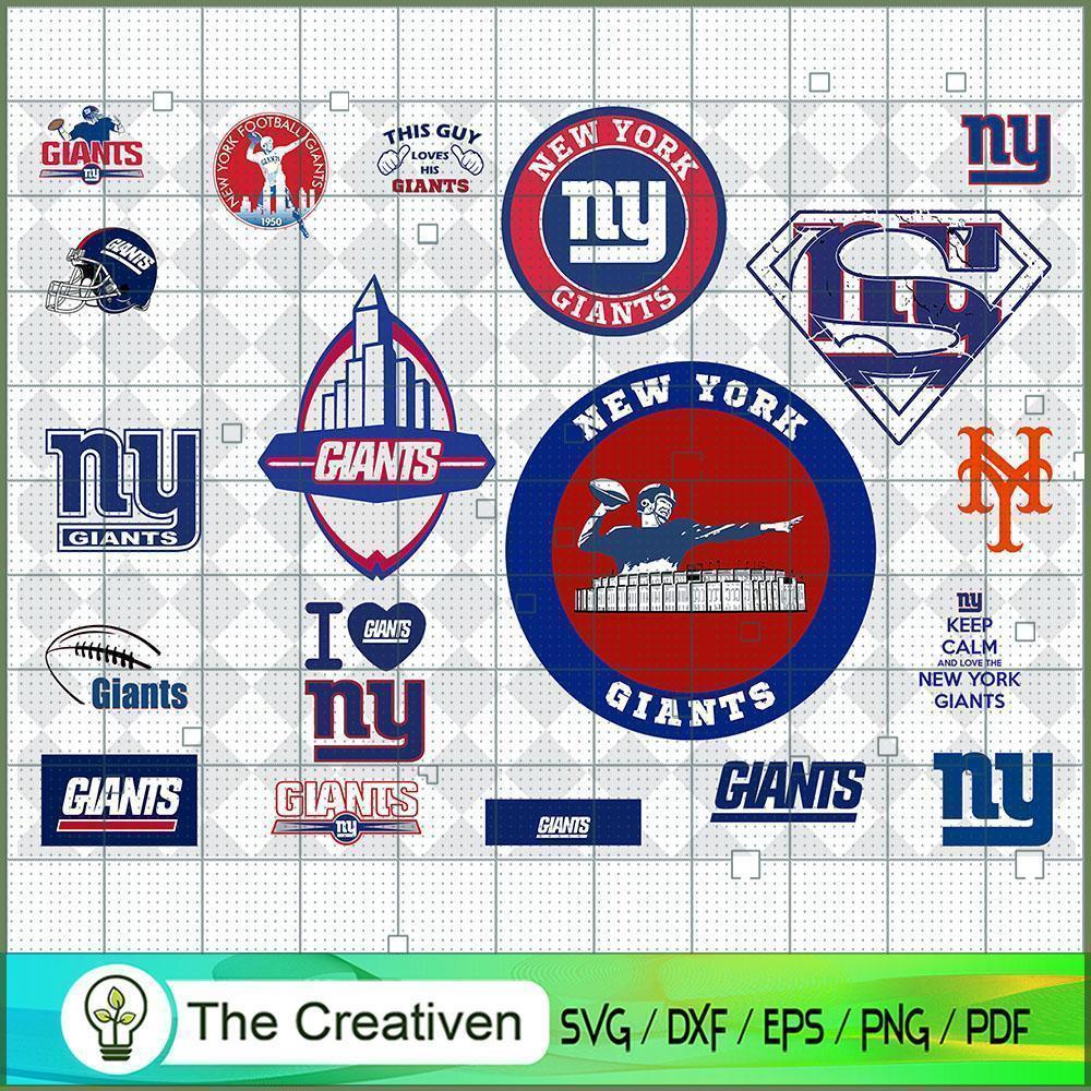 New York Giants Bundle SVG Cut File for Cricut & Silhouette 1 New York Giants Bundle SVG Cut File for Cricut & Silhouette
