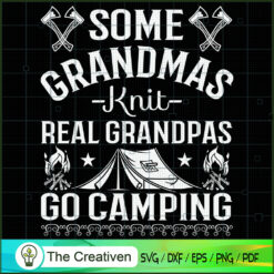 Some Grandmas Knit Real Gran SVG Cut File for Cricut Design 15188