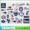 New England Patriots Bundle SVG Cut File for Cricut & Silhouette
