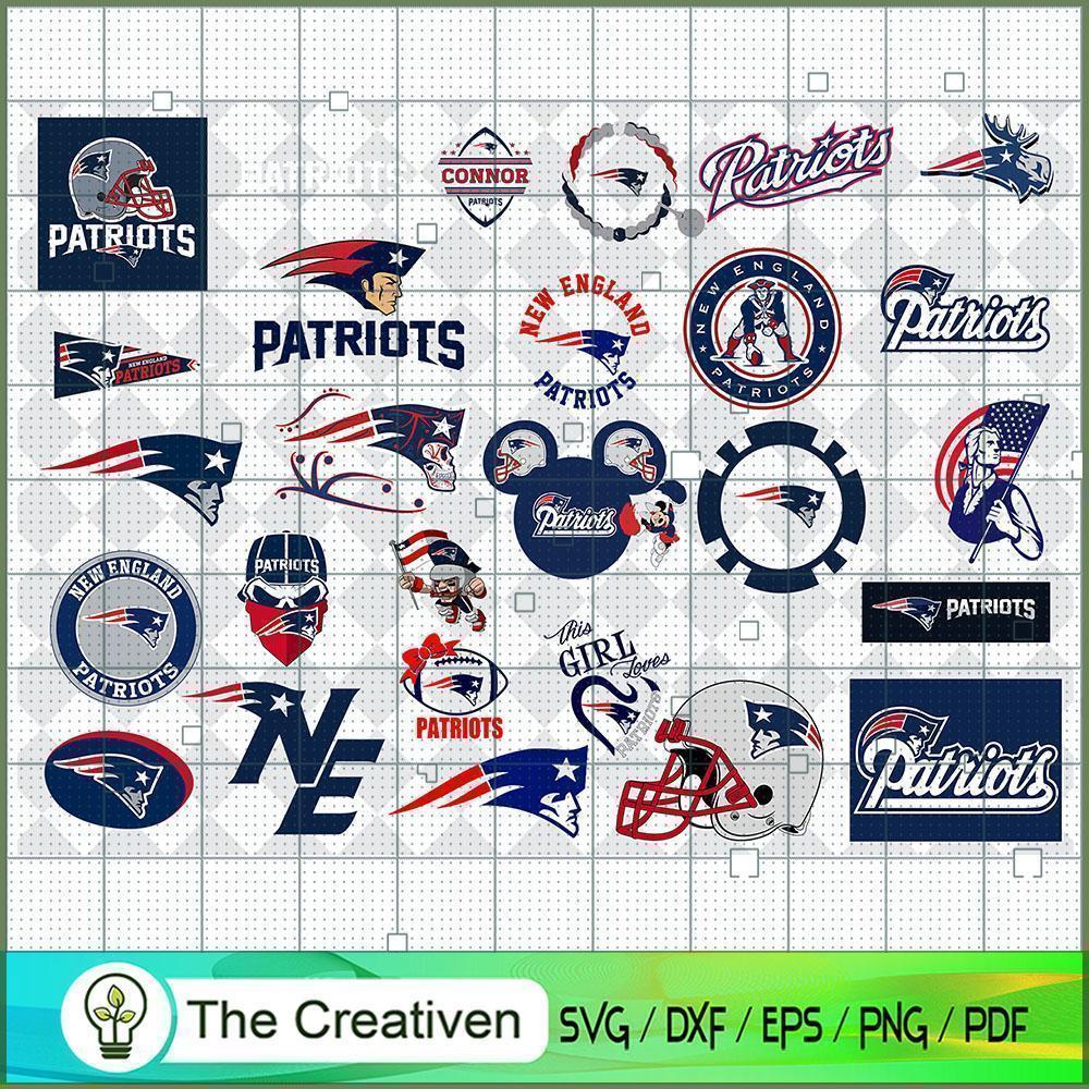 New England Patriots Bundle SVG Cut File for Cricut & Silhouette 1 New England Patriots Bundle SVG Cut File for Cricut & Silhouette
