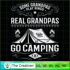 Some Grandpas Play Bingo Rea SVG Cut File for Cricut