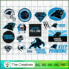 Carolina Panthers Bundle SVG Cut File for Cricut & Silhouette 3 83 CarolinaPanthers copy