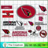 Arizona Cardinals Bundle SVG Cut File for Cricut & Silhouette