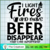 Funny Camping and Beer Lover SVG Cut File for Cricut & Silhouette