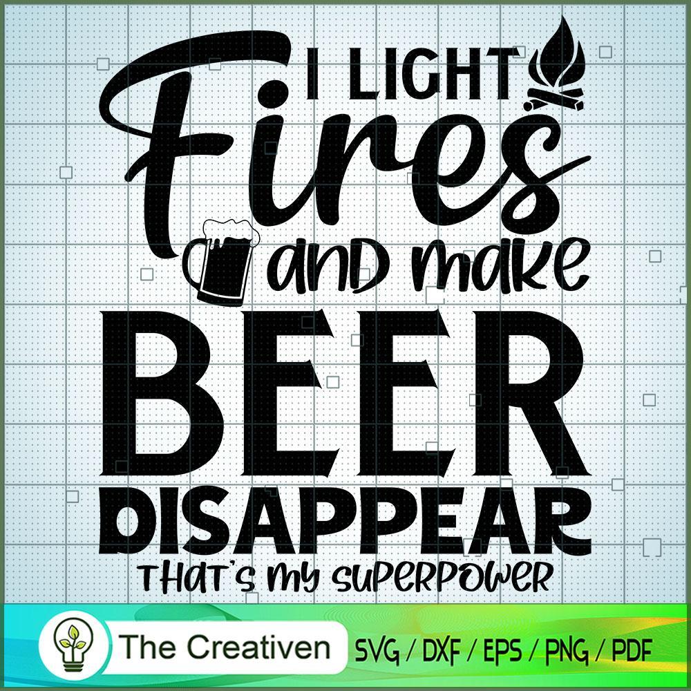 Funny Camping and Beer Lover SVG Cut File for Cricut & Silhouette 1 Funny Camping and Beer Lover SVG Cut File for Cricut & Silhouette