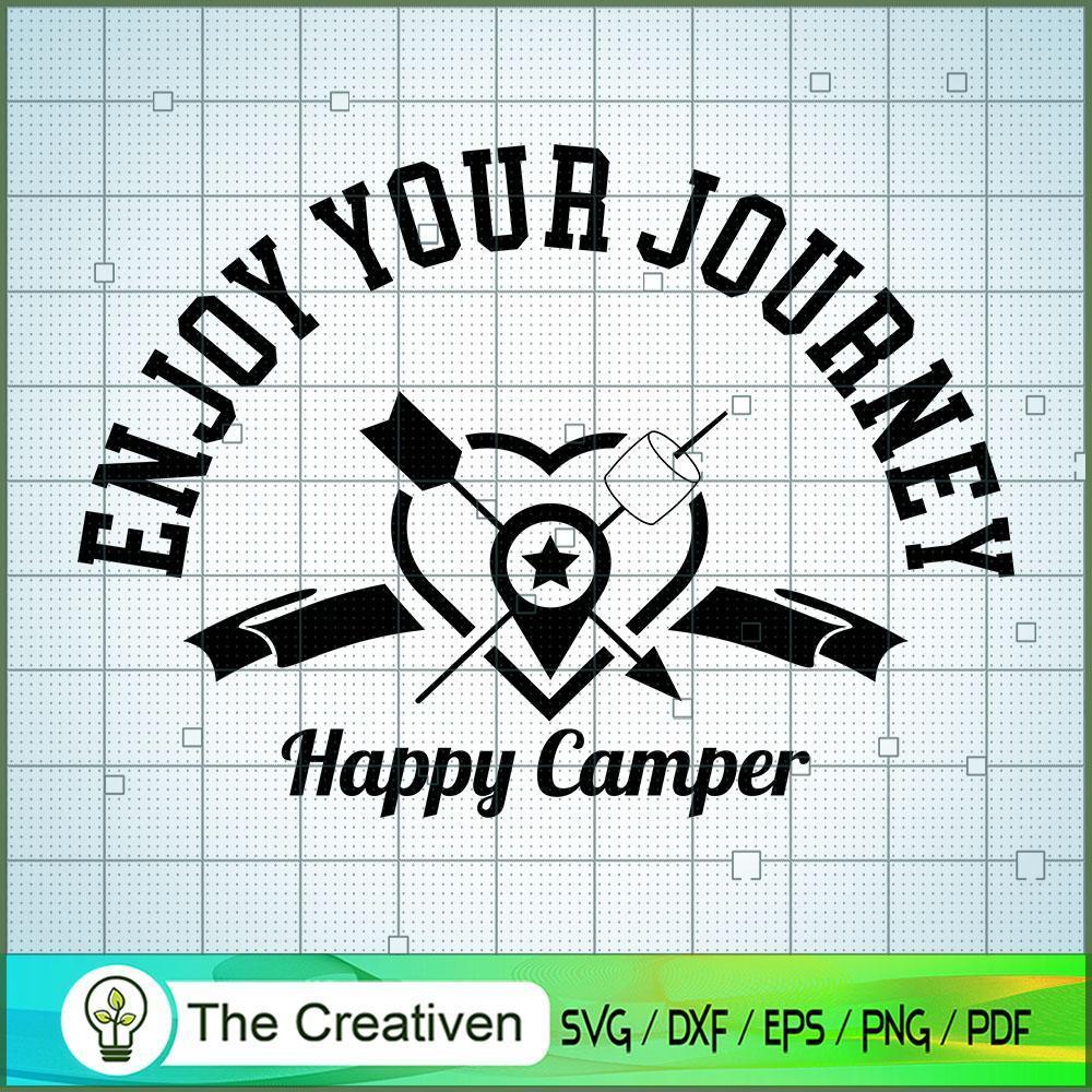 Happy Camper SVG Cut File for Cricut & Silhouette Design 14990 1 Happy Camper SVG Cut File for Cricut & Silhouette Design 14990