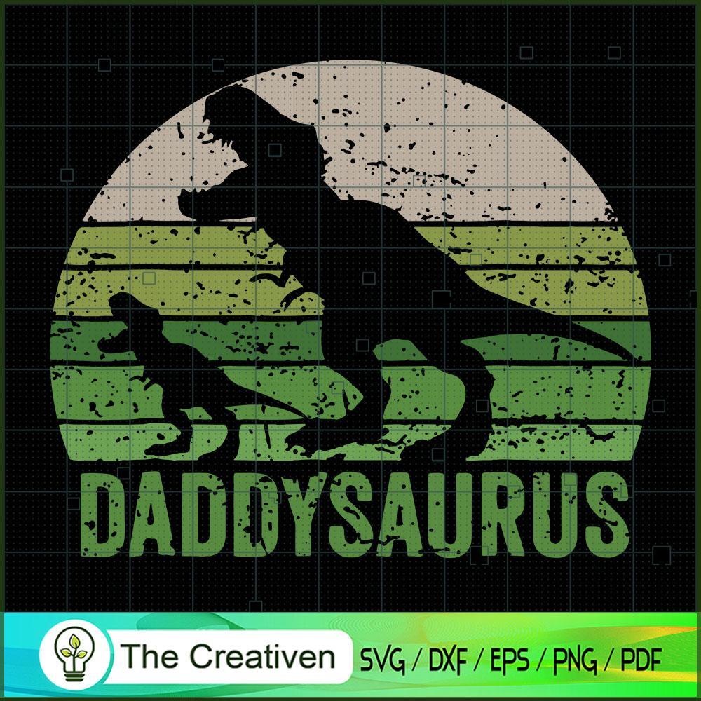 Daddysaurus - Father SVG Cut File for Cricut & Silhouette 1 Daddysaurus - Father SVG Cut File for Cricut & Silhouette