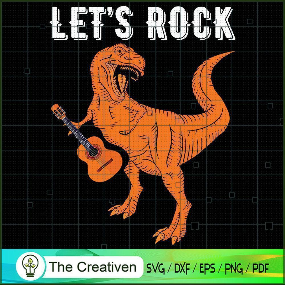 Let's Rock SVG Cut File for Cricut & Silhouette 1 Let's Rock SVG Cut File for Cricut & Silhouette
