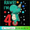 Rawr I'm 4 SVG Cut File for Cricut & Silhouette 3 18 copy 33