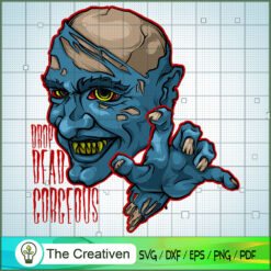 Evil Demon Vampire Zombie Ha SVG Cut File for Cricut