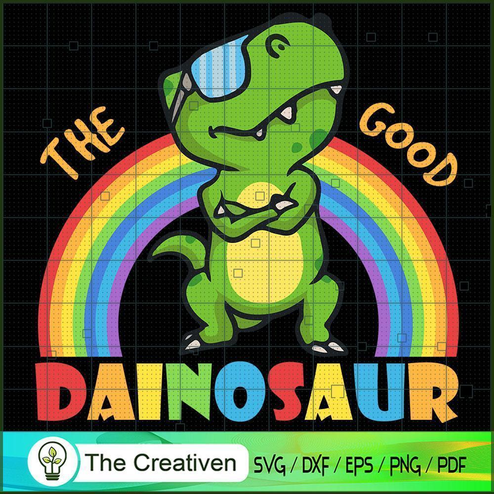 Dinosaur The Good SVG Cut File for Cricut & Silhouette 1 Dinosaur The Good SVG Cut File for Cricut & Silhouette