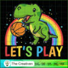Dinosaur Let's Play SVG Cut File for Cricut & Silhouette