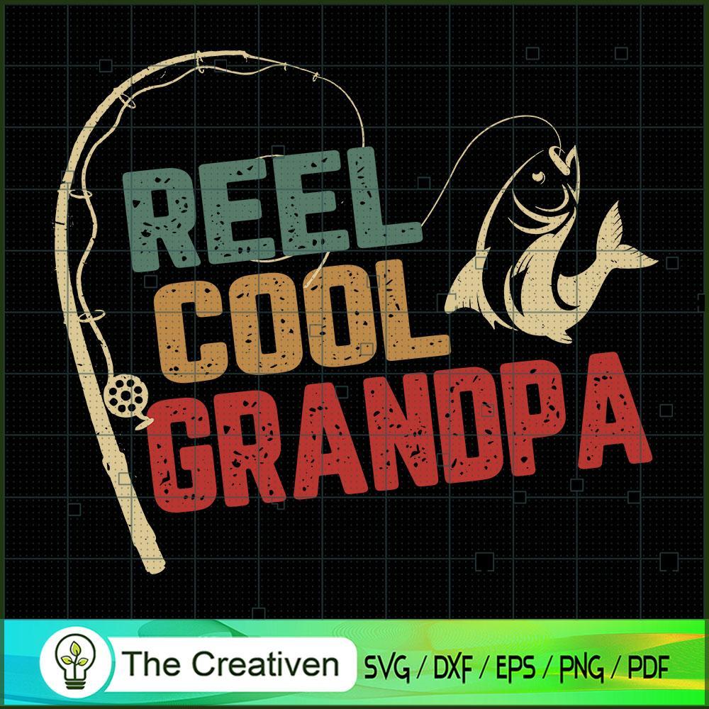 Vintage Retro Style Reel Coo SVG Cut File for Cricut 1 Vintage Retro Style Reel Coo SVG Cut File for Cricut