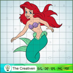 Ariel SVG, The Little Mermaid SVG, Disney SVG
