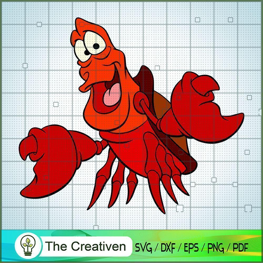 Sebastian SVG, The Little Mermaid SVG, Disney Cartoon SVG 1 Sebastian SVG, The Little Mermaid SVG, Disney Cartoon SVG