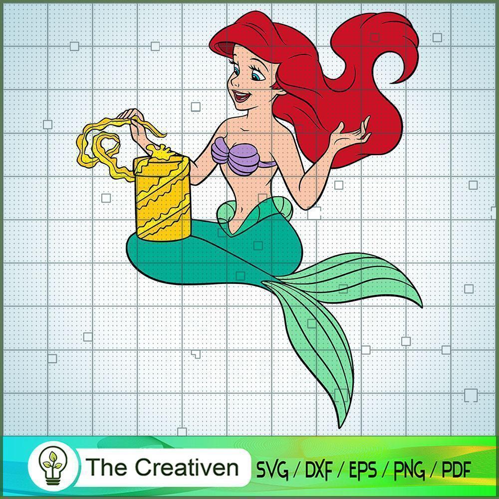 The Little Mermaid SVG, Disney Cartoon SVG, Princess SVG 1 The Little Mermaid SVG, Disney Cartoon SVG, Princess SVG