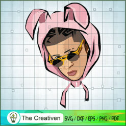 Boy Easter SVG, Bad Bunny SVG, Bad Boy SVG