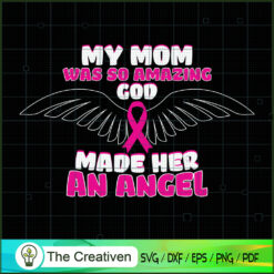 My Mom Amazing God Make Her  SVG Cut File for Cricut