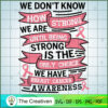 Breast Cancer Awareness Be Strong SVG Cut File for Cricut & Silhouette