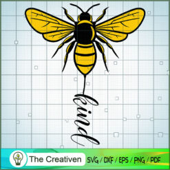 Cool Bee Kind Be Kind Hippie Soul SVG, Peace Love SVG, Hippie Soul SVG
