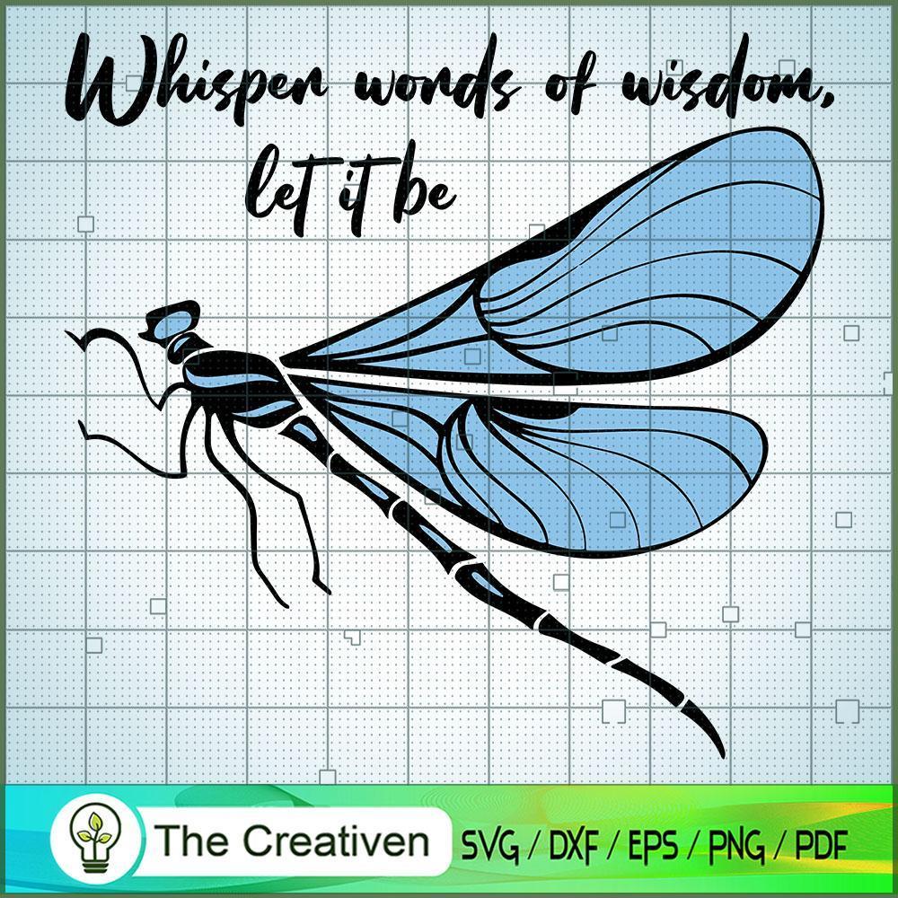 Hippie Soul Let It Be Blue D SVG Cut File for Cricut 1 Hippie Soul Let It Be Blue D SVG Cut File for Cricut