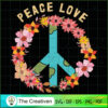 Peace Love Hippie Tie Dye 60s 70s SVG, Peace Love SVG, Hippie Soul SVG