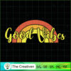Rainbow Good Vibes Hippy Hippie SVG, Peace Love SVG, Hippie Soul SVG