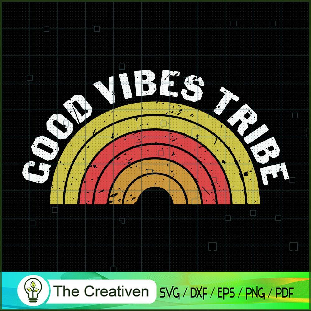 Good Vibes Tribe Boho Hippie SVG Cut File for Cricut 1 Good Vibes Tribe Boho Hippie SVG Cut File for Cricut