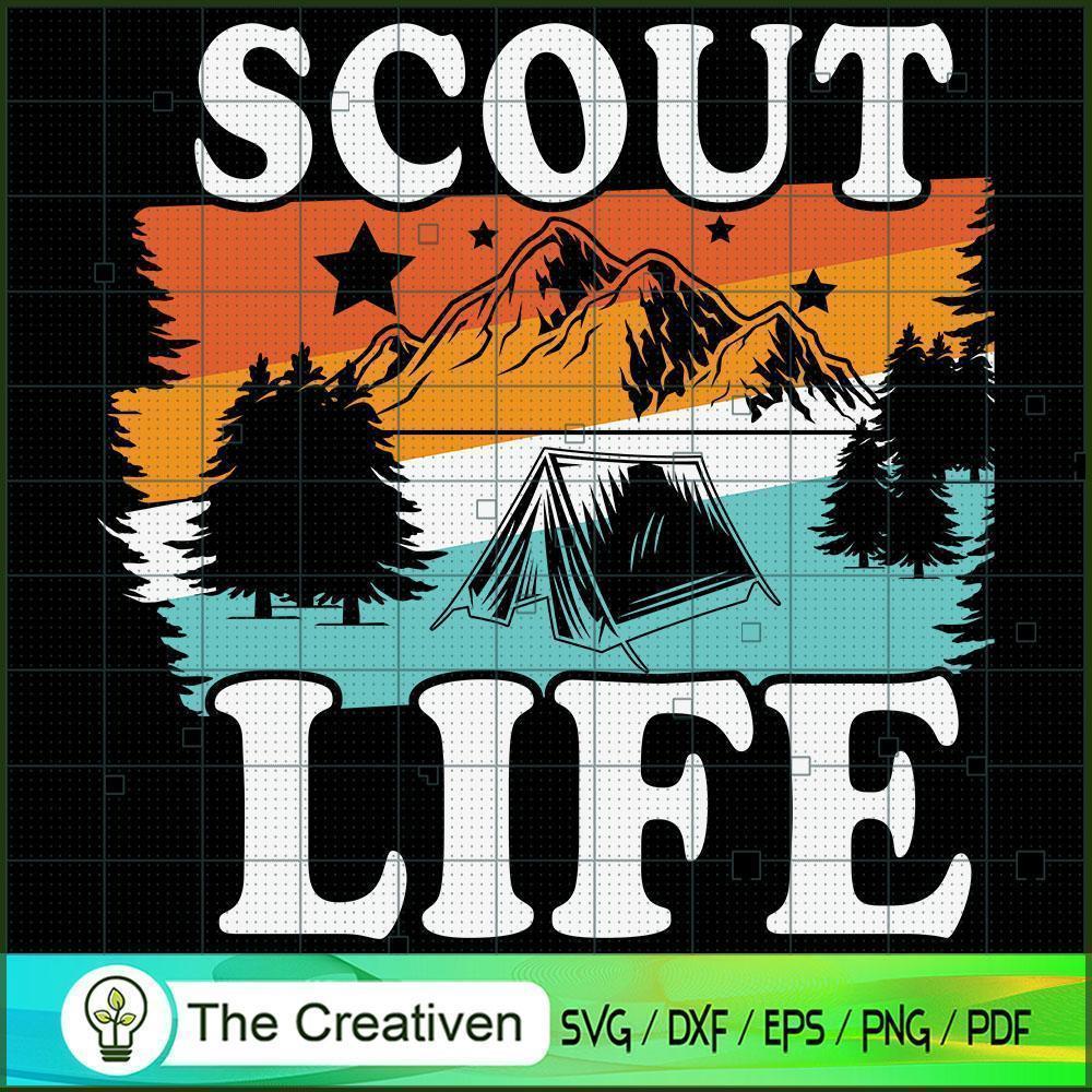 Scout Life Camping Firewood SVG Cut File for Cricut 1 Scout Life Camping Firewood SVG Cut File for Cricut