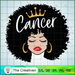 Cancer Woman SVG Cut File for Cricut & Silhouette