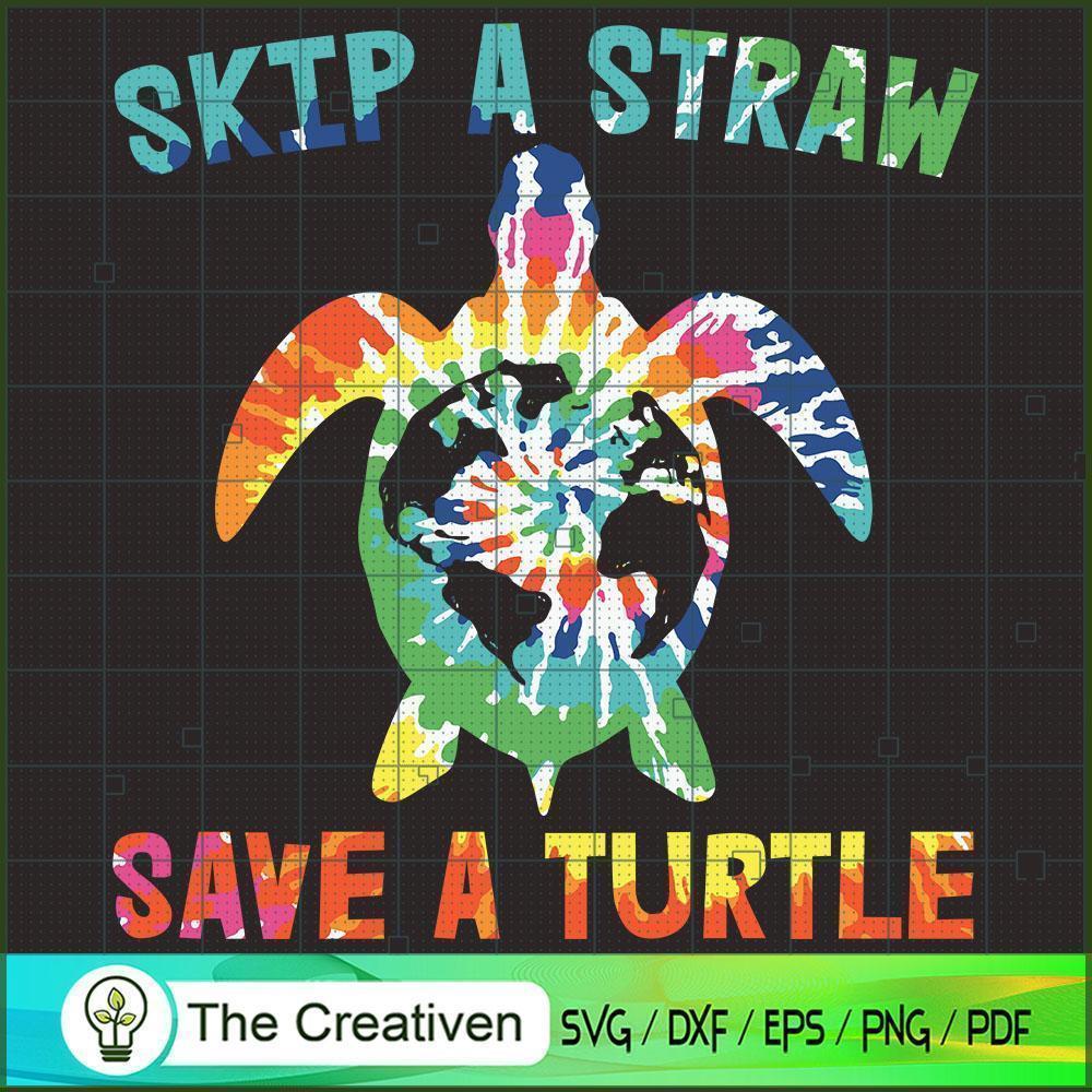 Skip a Straw Save a Turtle O SVG Cut File for Cricut 1 Skip a Straw Save a Turtle O SVG Cut File for Cricut