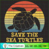 Save the Sea Turtles Protect SVG Cut File for Cricut 3 41 copy 14