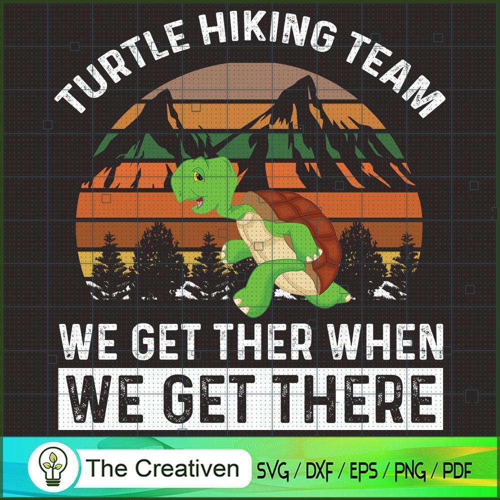 Turtle Hiking SVG Cut File for Cricut & Silhouette 1 Turtle Hiking SVG Cut File for Cricut & Silhouette